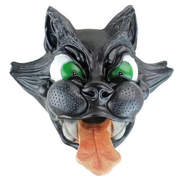 Green Eyes Cat Birdhouse House Sculpture by artist Frederic Levesque